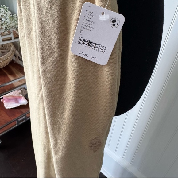 NEW Free People Comeback Jogger ~Incense Taupe ~Large - Picture 7 of 11